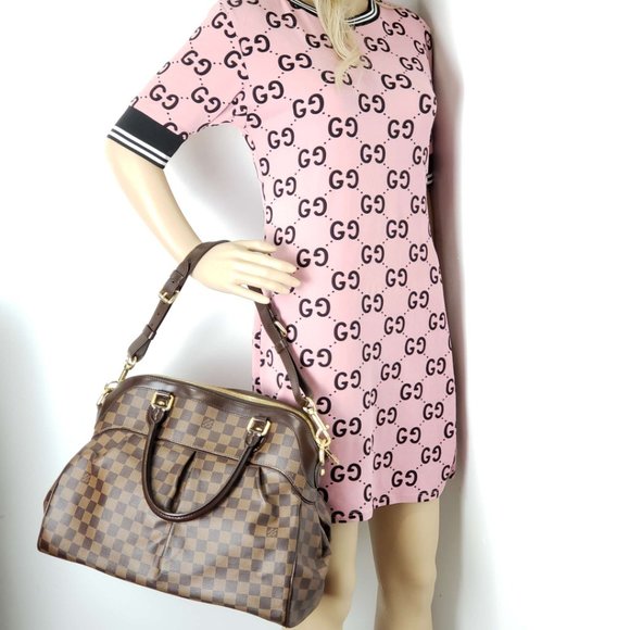 Louis Vuitton Trevi GM Damier Ebene Shoulder Bag - Picture 15 of 15